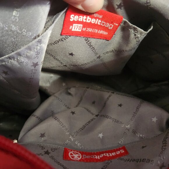 Harveys LTD Edition MADD Large Tote - red and grey - 170/250 - Picture 6 of 6